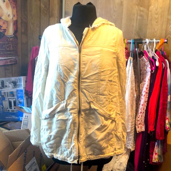 Pretty Beige FREE PEOPLE Jacket - Picture 1 of 17